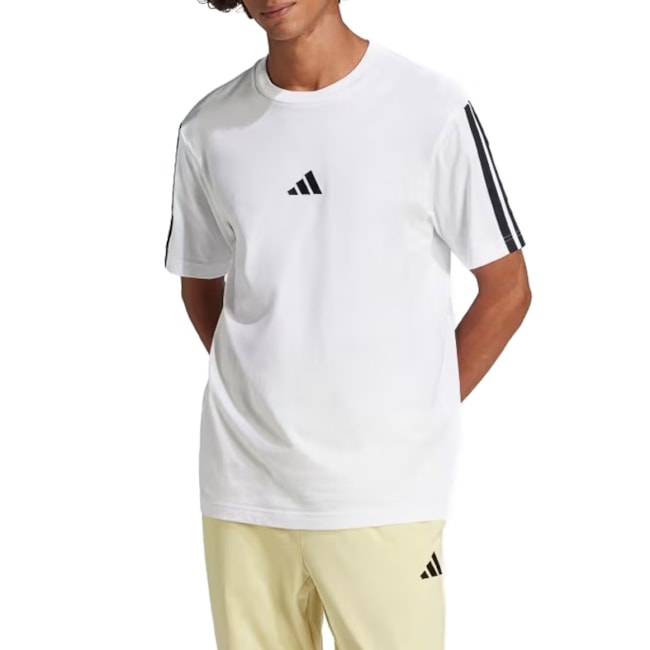 Camisa Adidas Essentials Masculina Branco