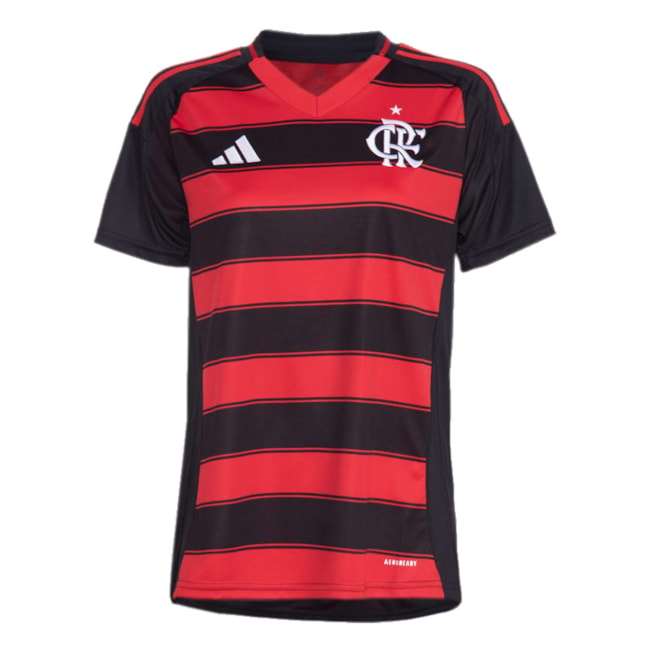 Camisa Adidas Flamengo Feminina Preto