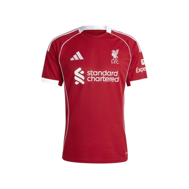 Camisa Adidas Liverpool Fc 25/26 Home Masculina Diversas