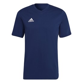 Camisa Algodão Adidas Masculino Azul Marinho