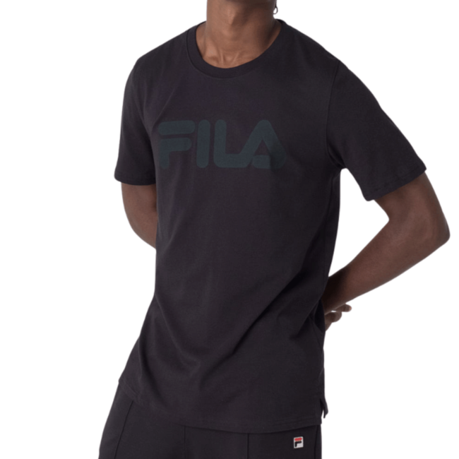 Camisa Algodão Fila Masculino Preto
