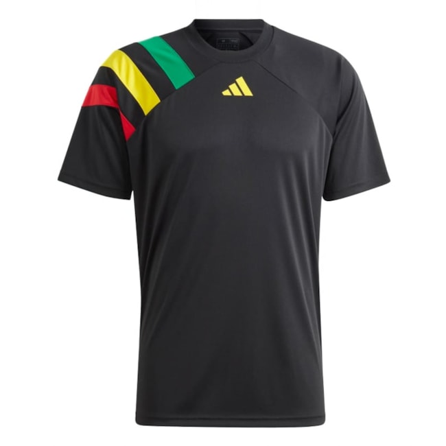 Camisa Algodão Fortore 23 Adidas Masculina Preto