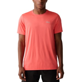 Camisa Dry-Fit Fila Basic Sports 2 Masculina Coral Escuro