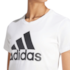 Camisa Esportiva Algodão Adidas Feminina Branco