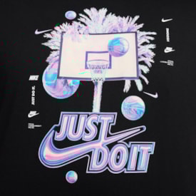 Camisa Esportiva Algodão Nike Masculina Preto