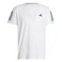 Camisa Esportiva Dryfit Adidas Masculino Branco