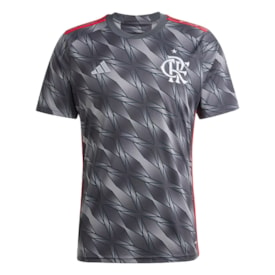 Camisa Flamengo Iii 24 Adidas Masculina Preto