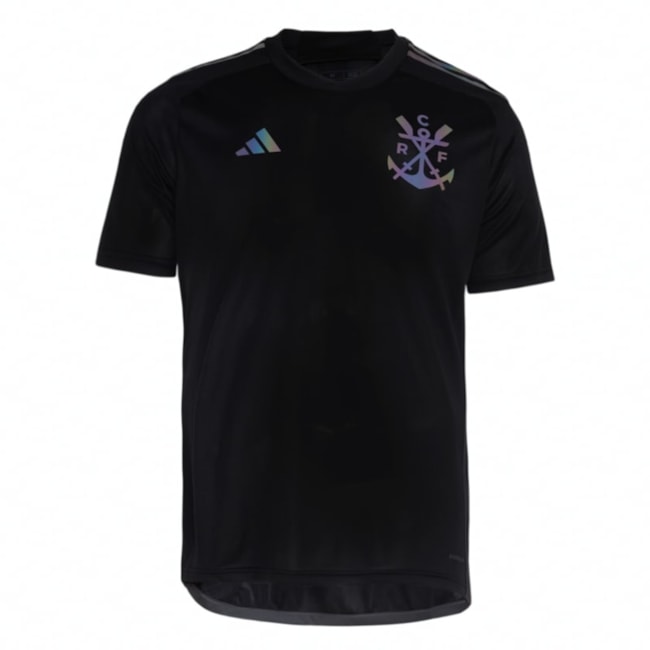 Camisa Flamengo Oficial Adidas Masculina Preto