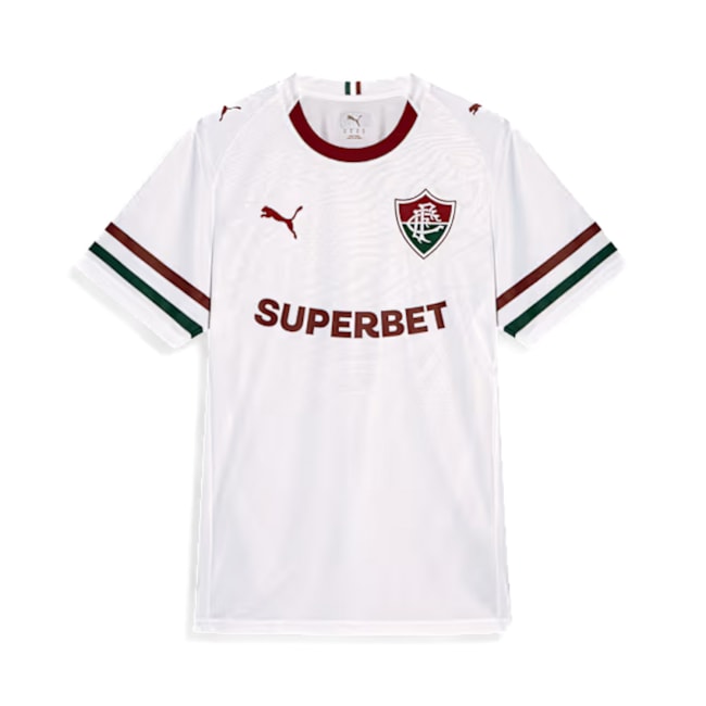Camisa Fluminense Away 2026 Torcedor Masculina Branco