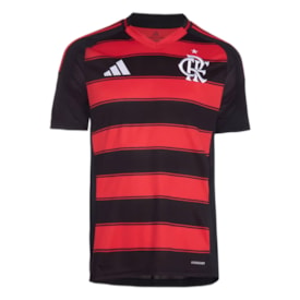 Camisa I Flamengo 25/26 Adidas Preto