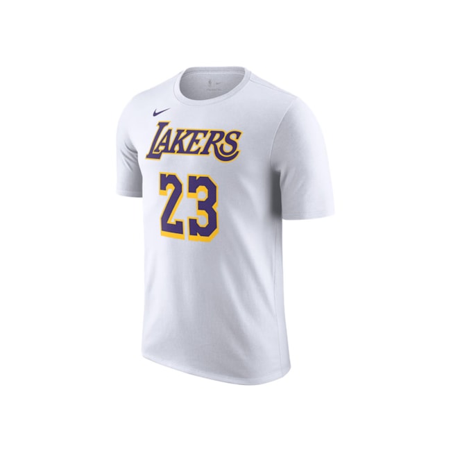 Camisa Lakers Nike Masculina Branco