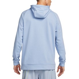 Camisa Moletom Nike Dri Fit Masculina Azul