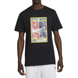 Camisa Nike Court Heritage Masculina Preta