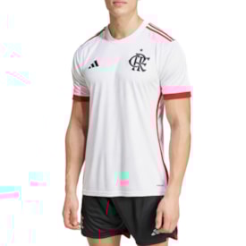 Camisa Oficial 2 Cr Flamengo 24/25 Adidas Masculina Diversas Branco