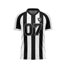 Camisa Oficial Botafogo Braziline Masculina Preto