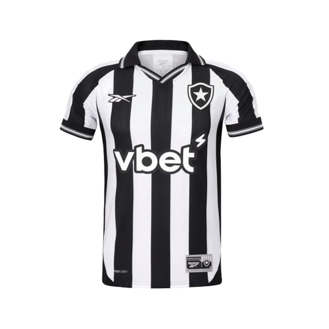 Camisa Oficial Botafogo Reebok Masculina  Branco