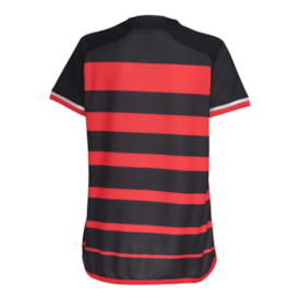 Camisa Oficial Flamengo Adidas Feminina Vermelho