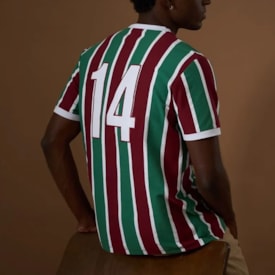 Camisa Oficial Fluminense Cano Braziline Masculina Vinho