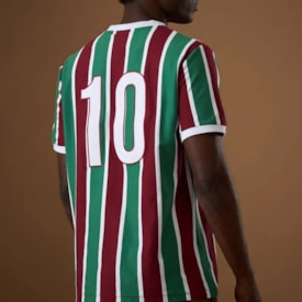 Camisa Oficial Fluminense Ganso Braziline Masculina Vinho