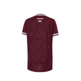 Camisa Oficial Umbro Fluminense III 2022 Infantil Masculina Bordo