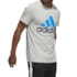 Camiseta Adidas Basic Badge Of Sport Masculina Cinza