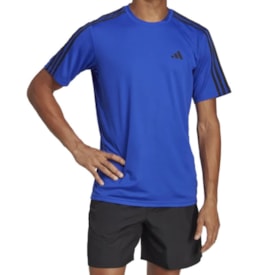 Camiseta Adidas Tr-Es Base 3S Masculina Azul Royal