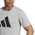 Camiseta Adidas Treino Logo Masculina Cinza