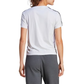 Camiseta Aeroready Train Essentials 3-Stripes Adidas Feminina Branco