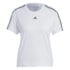 Camiseta Aeroready Train Essentials 3-Stripes Adidas Feminina Branco