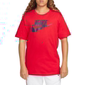 Camiseta Algodão Nike Sportswear Masculina Vermelho