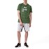 Camiseta Esportiva Fila Sport Melange Masculina Verde Chroma