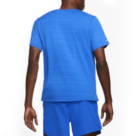 Camiseta Nike Dri-Fit Miler Masculino Azul Royal