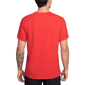 Camiseta Nike Dri-Fit Miler Running Vermelho