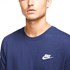 Camiseta Nike Sportwear Club Masculina Azul 