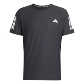 Camiseta Own The Run Adidas Masculina Preto