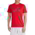 Camiseta Treino Estampada Essentials Seasonal Adidas Masculina Vermelho