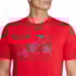 Camiseta Treino Estampada Essentials Seasonal Adidas Masculina Vermelho