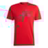 Camiseta Treino Estampada Essentials Seasonal Adidas Masculina Vermelho