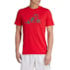 Camiseta Treino Estampada Essentials Seasonal Adidas Masculina Vermelho