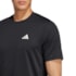 Camiseta Treino Manga Curta Adidas Masculino Preto