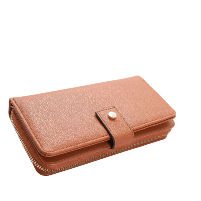Carteira Chenson Linha Classica Feminina Marrom