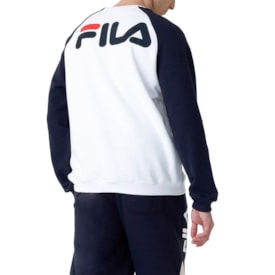 Casaco Fila Basic Letter Masculino Branco