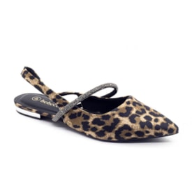 Chanel Salto Baixo Bebecê Feminino Onca