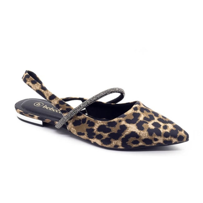 Chanel Salto Baixo Bebecê Feminino Onca