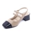 Chanel Salto Medio Lu Rezende Feminina Nude
