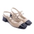 Chanel Salto Medio Lu Rezende Feminina Nude