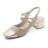 Chanel Salto Medio Lu Rezende Feminina Nude