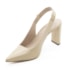 Chanel Salto Medio Luz Da Lua Feminino  Latte Saara
