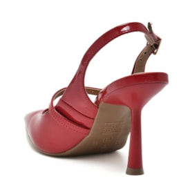 Chanel Salto Medio Via Marte Feminino Carmim