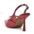 Chanel Salto Medio Via Marte Feminino Carmim